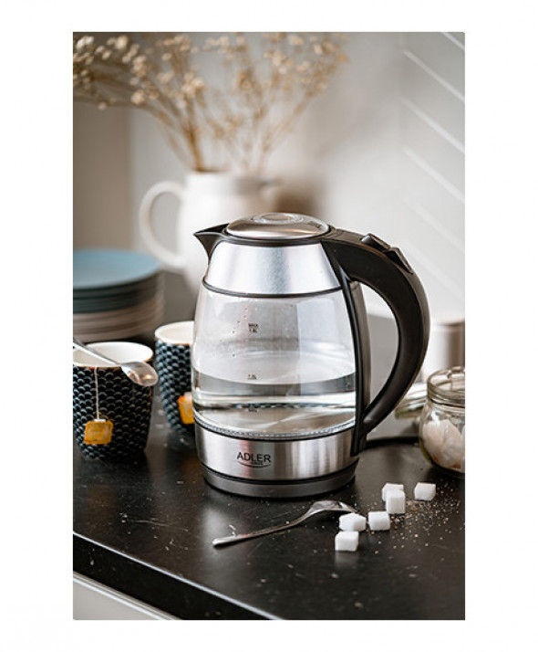Czajnik szklany 1,8 L