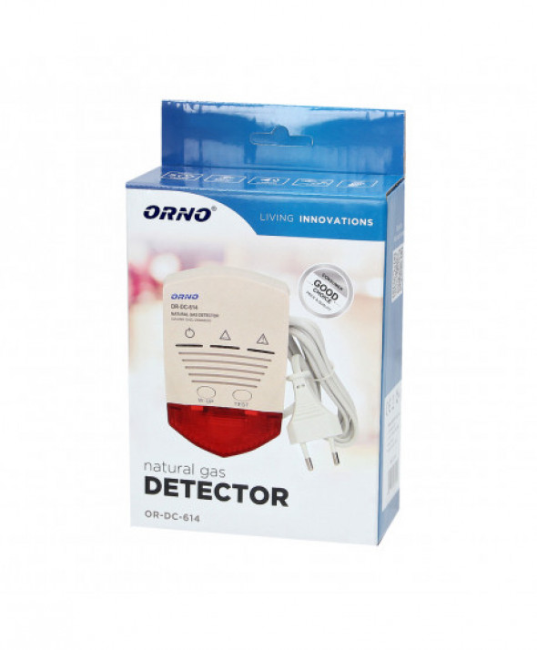 Czujnik gazu ziemnego, sieciowy z wyjściem przekaźnikowym