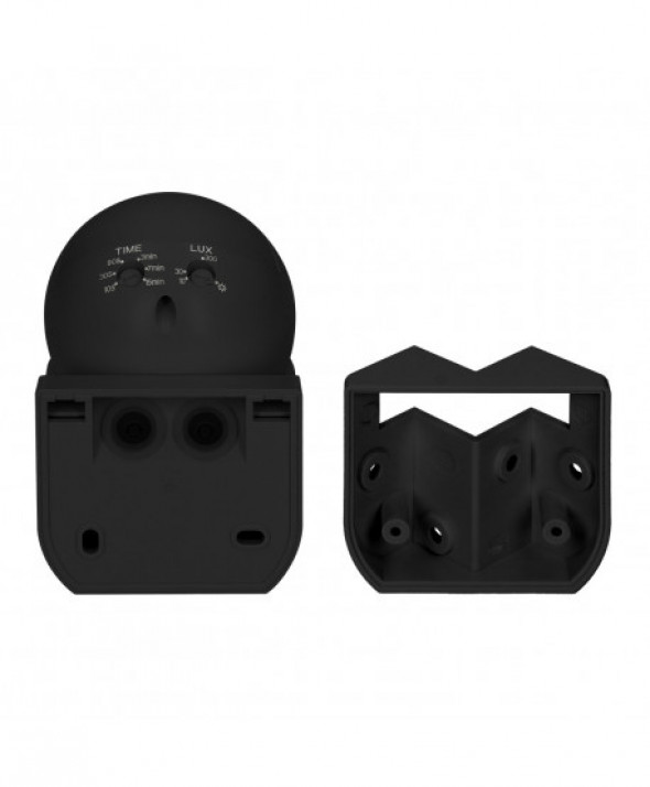 Czujnik ruchu 220st. 1200W, IP44, 3 rodzaje montażu, czarny