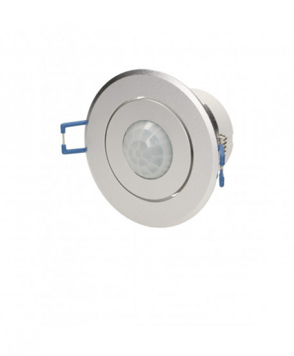 Czujnik ruchu 360st. IP20, 1200W, aluminium, do sufitów podwieszanych, regulacja położenia sensora