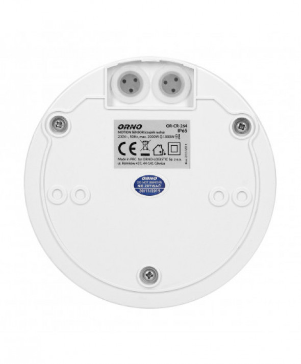 Czujnik ruchu 360st. IP65, 2000W