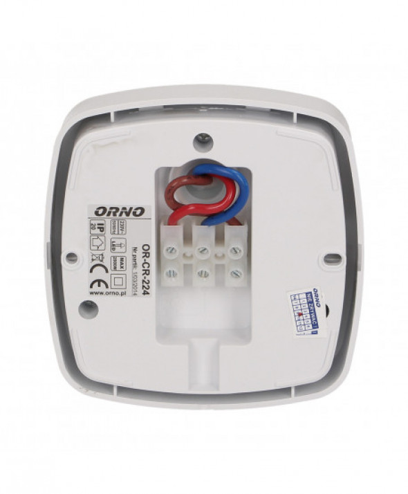 Czujnik ruchu i obecności 360st. IP20, 2000W, 3 sensory