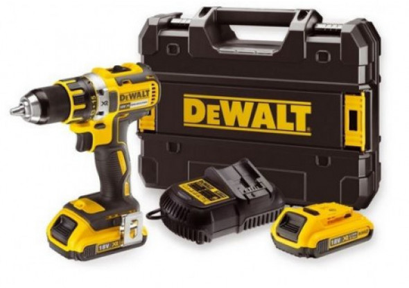 DCD790D2 Wiertarko wkrętarka 18V XR 13mm, 2aku, 2biegi, 0-600/0-2000 obr/min