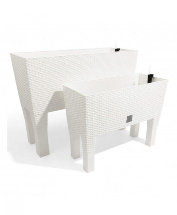 Doniczka z wkładem Rato Case High DRTC800H biała