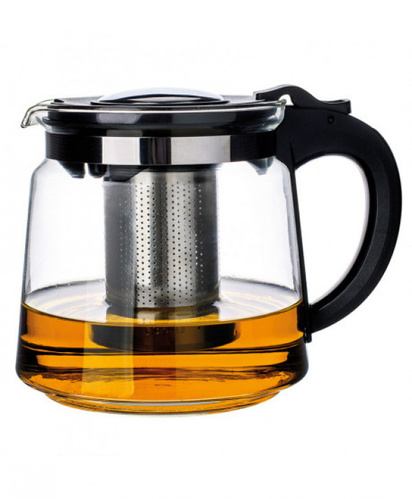 Dzbanek z zaparzaczem do herbaty szklany 1400 ml