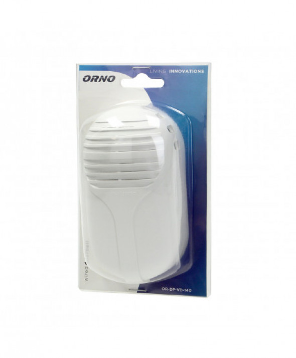 Dzwonek elektromechaniczny jednotonowy STANDARD 230V, biały