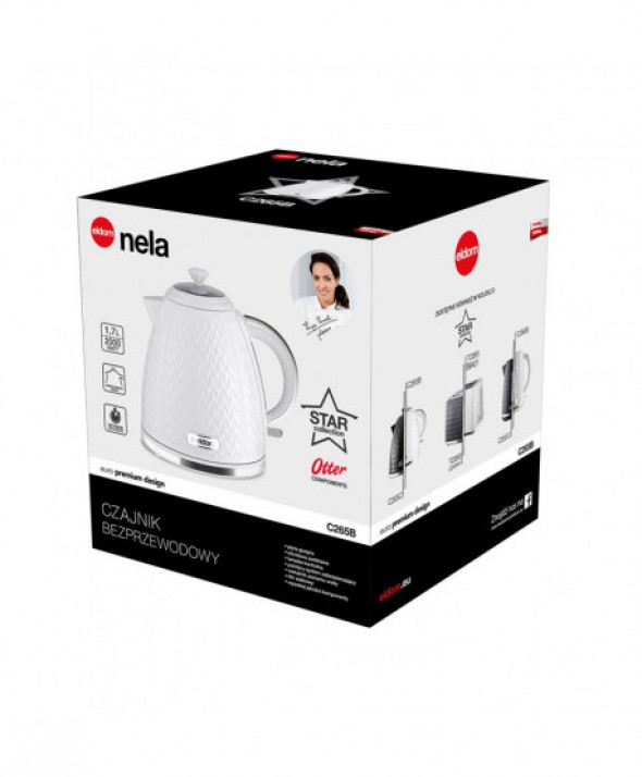 ELDOM CZAJNIK ELEKTRYCZNY C265B NELA