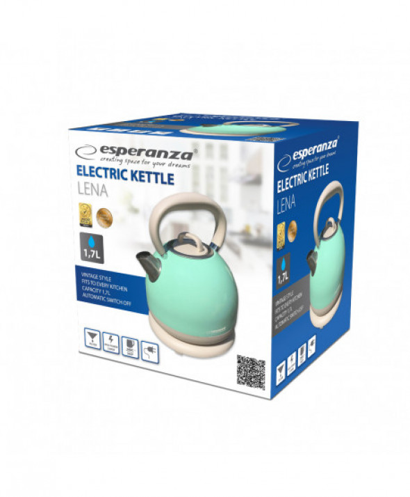 ESPERANZA CZAJNIK ELEKTRYCZNY LENA 1.7 L ZIELONY EKK030G