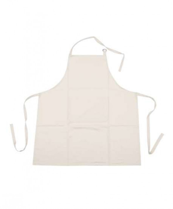 Fartuch kuchenny 100% bawełna kolekcja Monokolor beżowy