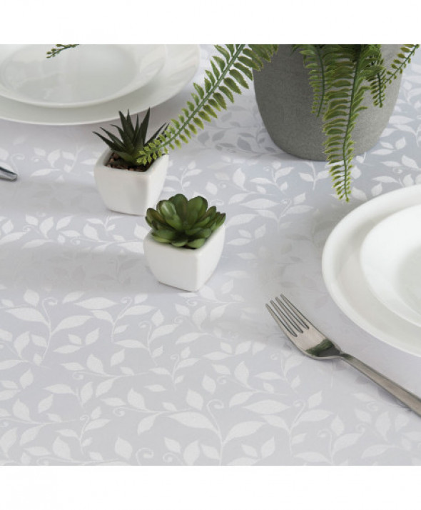 FELEK Obrus wodoodporny, 130x220cm, kolor 001 biały TORENA/205/C01/130220/1