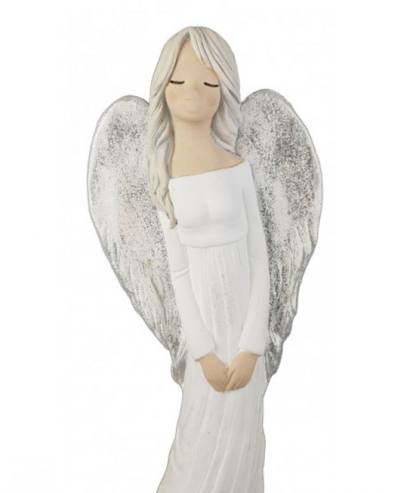 Figurka Anioł HELEN - Brokatowe Skrzydła