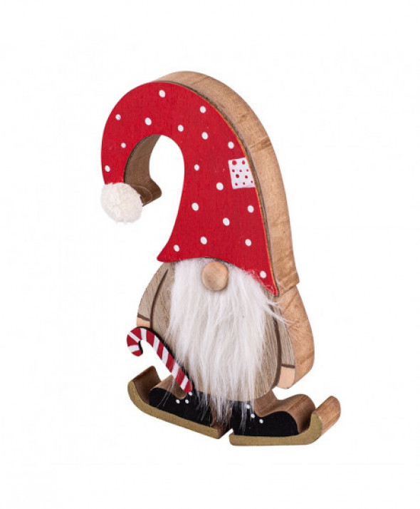 FIGURKA DREWNIANA SKRZAT 18X11,5X2 CM