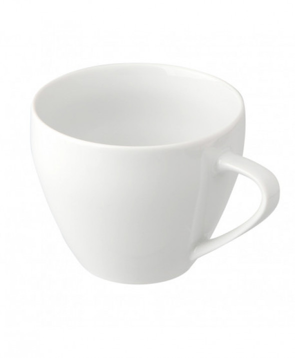 Filiżanka do kawy i herbaty porcelanowa MariaPaula Moderna Biała 350 ml