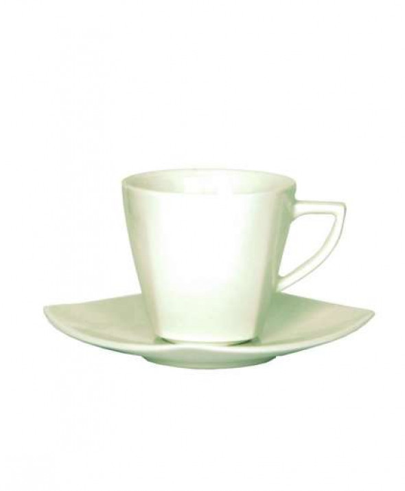 Filiżanka do kawy ze spodkiem porcelana Karolina Hiruni 250 ml