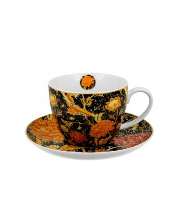 Filiżanka jumbo ze spodkiem 470 ml CRAY FLORAL William Morris