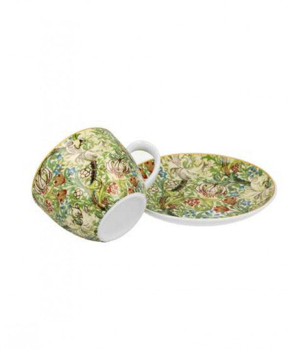 Filiżanka jumbo ze spodkiem 470 ml GOLDEN LILY William Morris