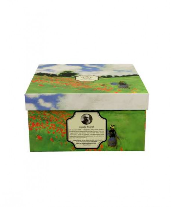 Filiżanka jumbo ze spodkiem 470 ml POPPY FIELD C. Monet