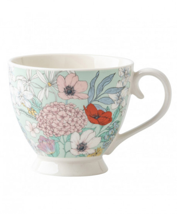 filiżanka porcelanowa Folk 350 ml Flowers II