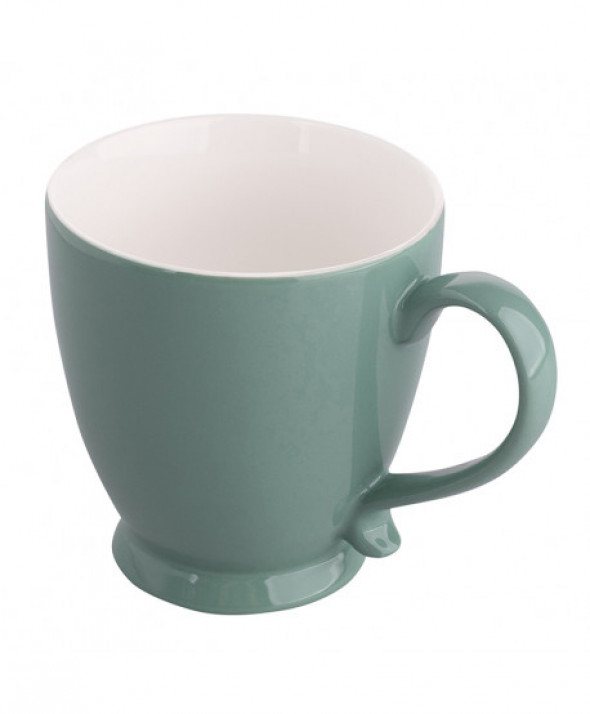 Filiżanka porcelanowa Urban zielona ciemna 400 ml