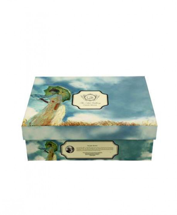 Filiżanki espresso ze spodkami 110 ml komplet 2 szt. WOMAN WITH PARASOL C. Monet