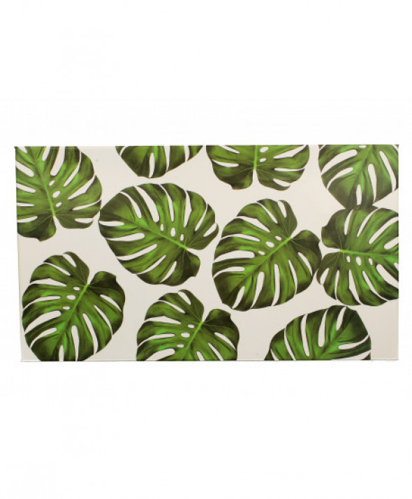 Filiżanki ze spodkami 280 ml komplet 6 szt. MONSTERA