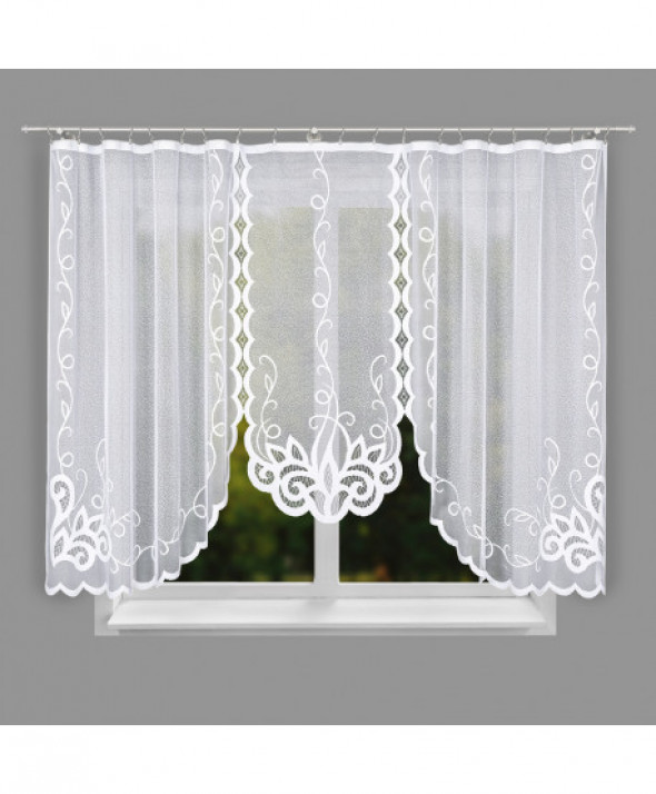 Firanka konfekcjonowana Ewelina 019312 160x300 cm.