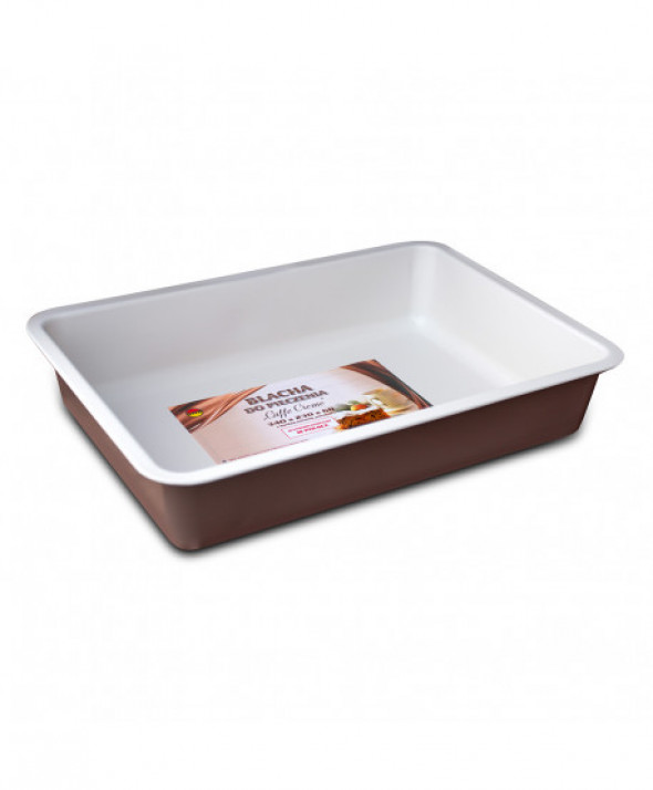 Forma / blacha do pieczenia ciasta SNB "Caffe Creme" prostokątna 34 x 23 cm