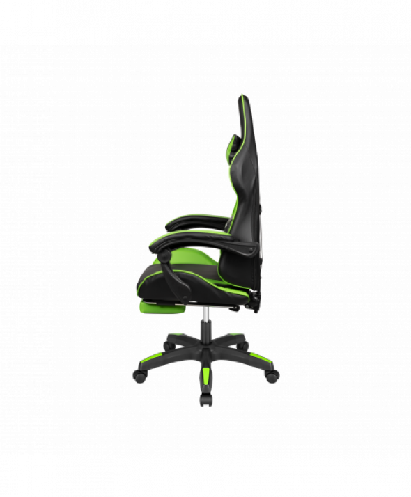 Fotel gamingowy Kruger&Matz Warrior GX-150 Czarno-zielony