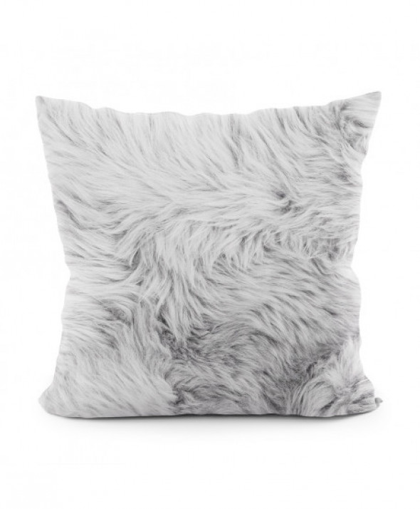 FUTERKO Poszewka dekoracyjna VELVET, 40x40cm, kolor 002 szary P00075/POP/002/040040/1