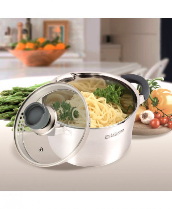 Garnek z pokrywką MAESTRO MR-3507-16 16 cm