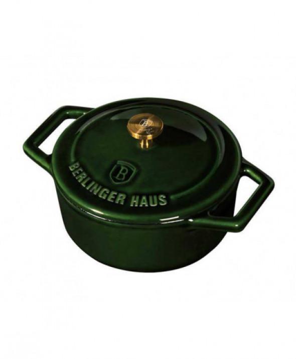 Garnek żeliwny 12 cm BERLINGER HAUS BH/6502 Emerald Strong Mold Seria