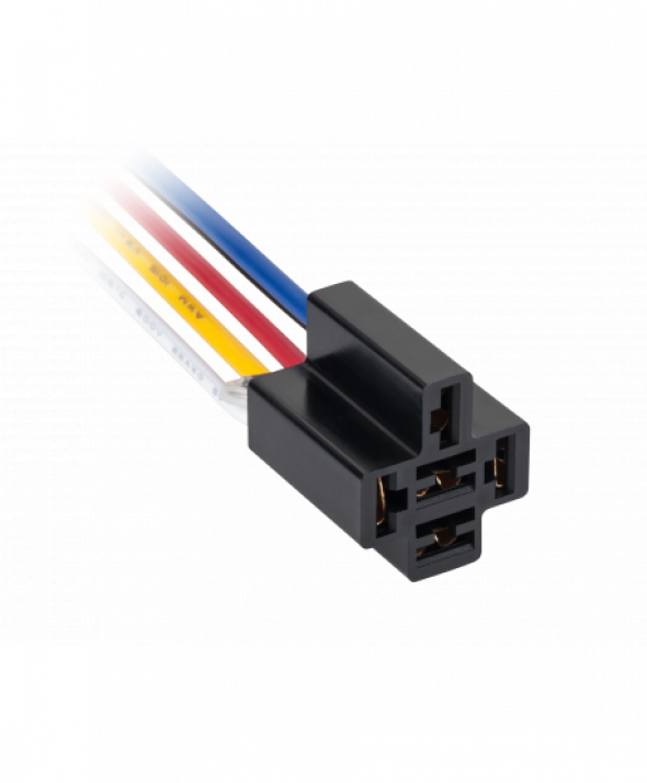 Gniazdo przekaźnika samoch.z kablem