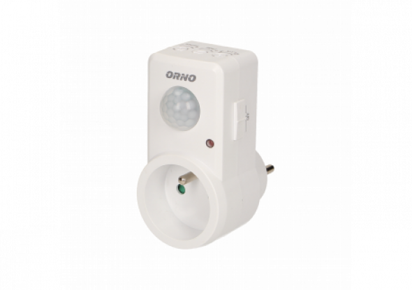 Gniazdowy czujnik ruchu 120°.