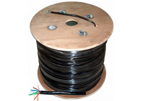 KAB0110 Kabel komputerowy - skrętka UTP Cat5e + żel 305m