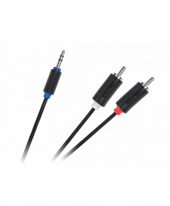 Kabel Jack 3.5-2RCA 10m Cabletech standard