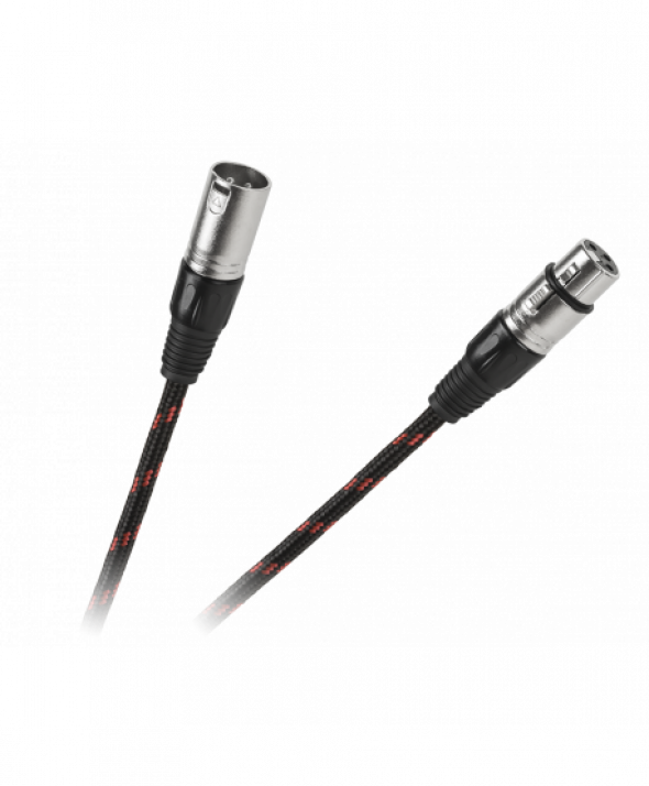 Kabel mikrofonowy gniazdo CANON-wtyk CANON 5m