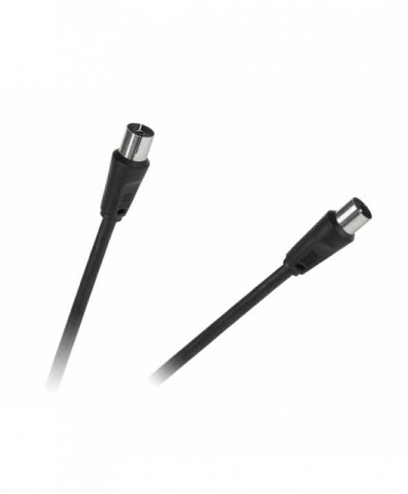 Kabel TV - VIDEO czarny 5,0m
