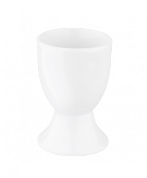 Kieliszek na jajko porcelanowy biały