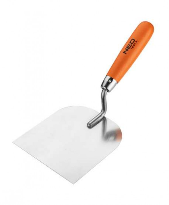 Kielnia sztukatorska podkówka, 120 mm, uchwyt drewniany