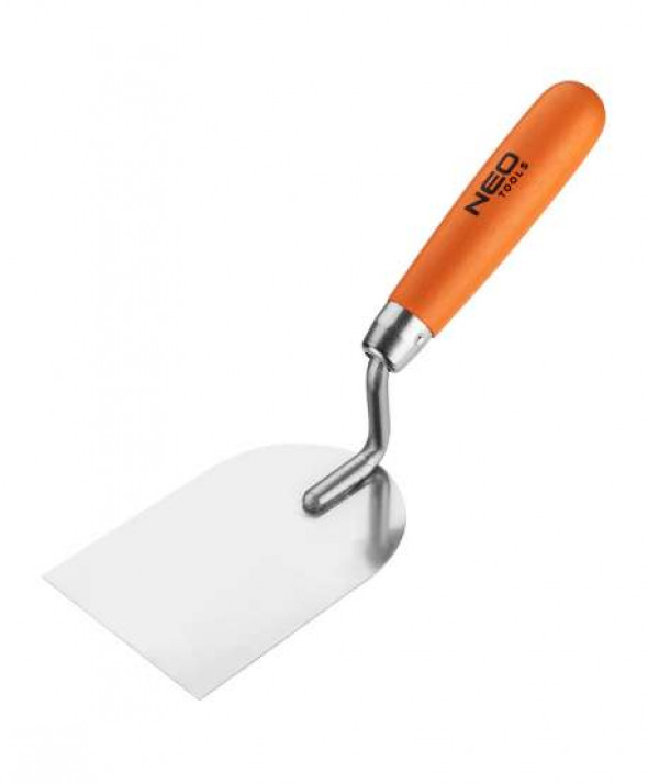 Kielnia sztukatorska podkówka, 80 mm, uchwyt drewniany