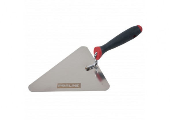 Kielnia trójkąt.nierdz.160 sz.144mm d.155mm r.plast.proline