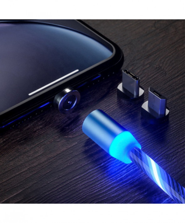 KK21S Magnetyczny kabel 3 w 1 led