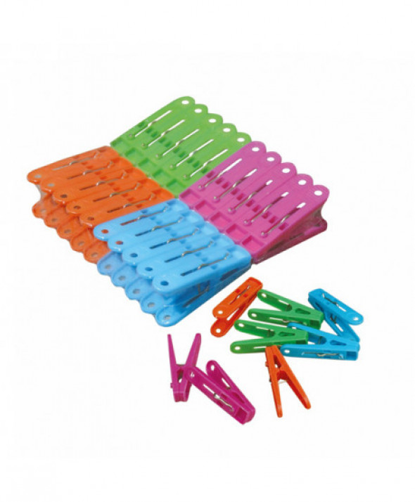 Klamerki MINI 20 szt. AZUR