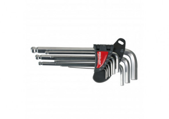 Klucze imbusowe  z kulką kpl. szt.9  1.5-10mm  cv  proline