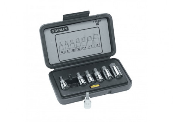 Klucze nasadowe imbusowe, kpl. 7 szt., 1/2" (6-19)       [w]