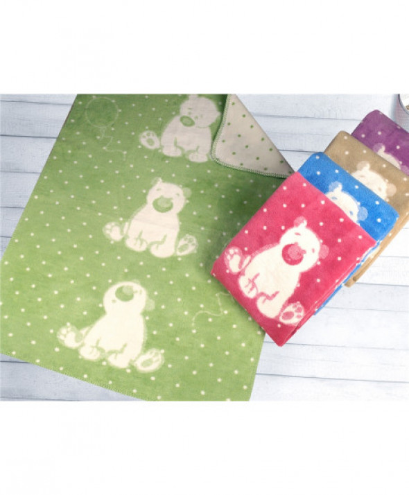 KOCYK DLA DZIECI "GRENO" 100X150 SWEET BEAR ZIEL