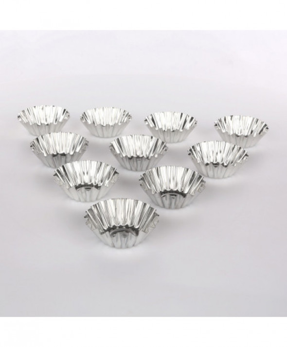 Komplet 10 foremek do pieczenia babeczek i muffinek Tarmex