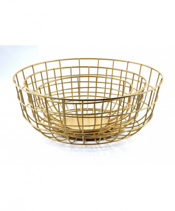 Komplet 3 misek dekoracyjnych CEDRIC