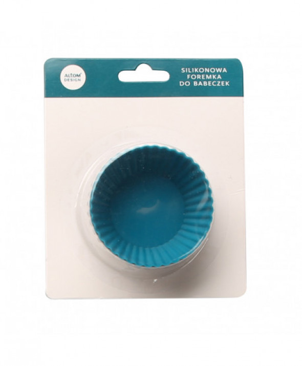 Komplet 6 foremek do pieczenia babeczek i muffinek silikonowe