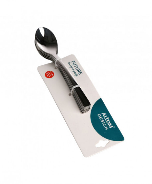 Komplet 6 Łyżeczek do herbaty Future New